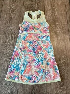 Ivivva Multi-Color Athletic Tank Dress - Size 10